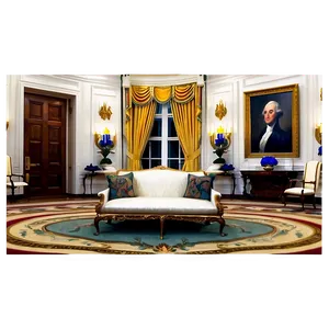 White House Diplomatic Reception Room PNG Ucf66 PNG