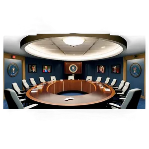 White House Situation Room Png 06252024 PNG image