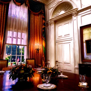 White House State Dining Room PNG 06252024 PNG