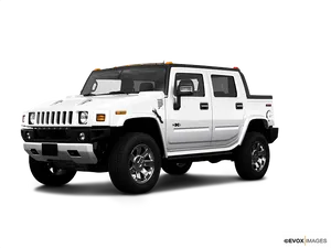 White Hummer H2 S U V PNG