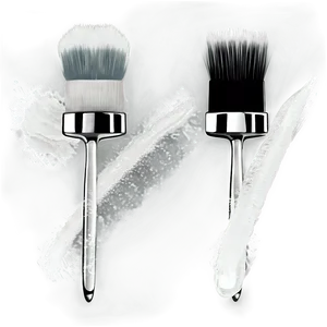 White Ink Brush Stroke Png 06262024 PNG image