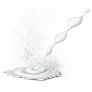 White Ink Splatter On Canvas PNG 06122024 PNG