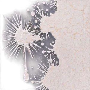 White Ink Splatter On Canvas PNG 89 PNG