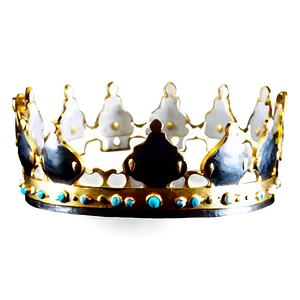 White Iron Crown PNG Xck PNG