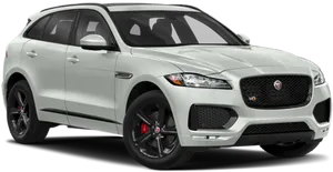 White Jaguar F Pace S U V2023