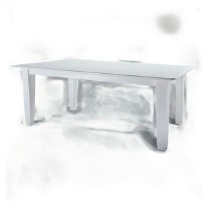 White Kitchen Table PNG Ume20 PNG