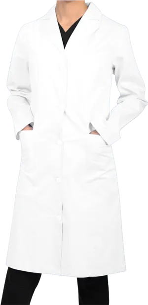 White Lab Coat Fashion PNG image