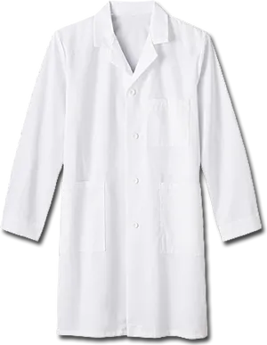 White Lab Coat Professional Apparel PNG image
