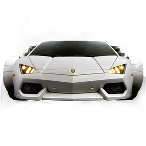 White Lamborghini PNG Jfj