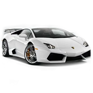 White Lamborghini PNG Ssm19 PNG