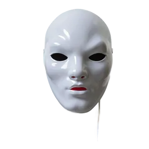 White Latex Mask Png 06292024 PNG image