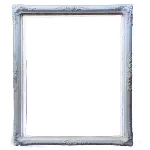 White Lines Frame PNG Jnh