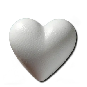 White Love Heart Png Uxi PNG image