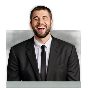 White Man Laughing Png Rod19 PNG image