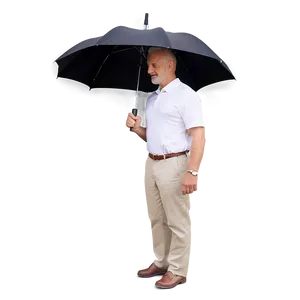 White Man With Umbrella Png Jjv PNG image