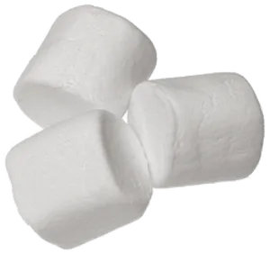 White Marshmallows Stacked PNG image
