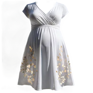 White Maternity Dress Glow PNG Xdq PNG