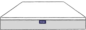 White Mattresswith Logo