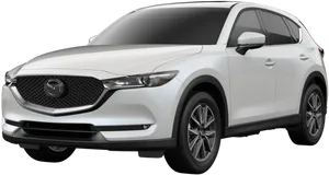 White Mazda Crossover S U V PNG