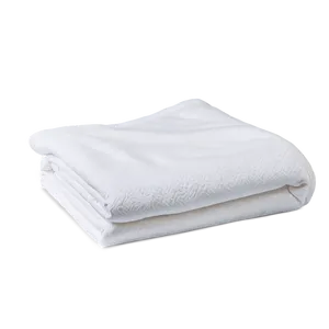 White Microfiber Blanket PNG 37