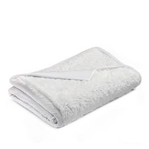 White Microfiber Blanket PNG Exk