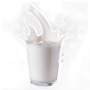 White Milk Splash PNG Lrm PNG