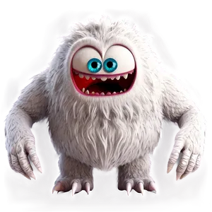 White Monster For Logo PNG Ojr