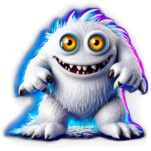 White Monster For Logo PNG Twy42 PNG