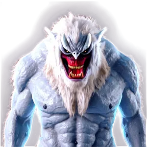White Monster For Project PNG Rma53 PNG