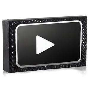 White Multimedia Play Button PNG 91