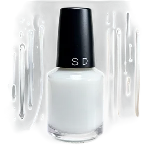 White Nail Polish Png 05252024 PNG image