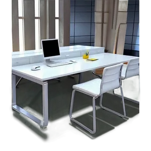 White Office Desk Png Sig PNG image