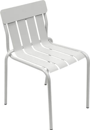 White Outdoor Lounge Chair PNG image