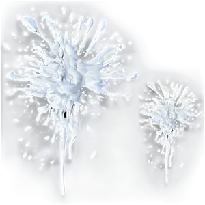 White Paint Explosion Splatter PNG Pdr PNG