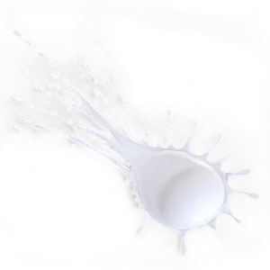 White Paint Splash Effect Png 06122024 PNG image