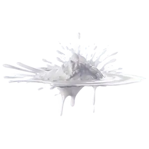 White Paint Splash Effect Png Uxd PNG image