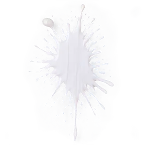 White Paint Splatter Isolated Png 1 PNG image