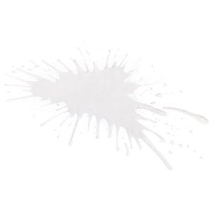 White Paint Splatter Vector Style PNG 13 PNG