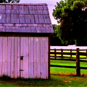 White Painted Barn Png Ojg PNG image