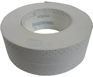 White Perforated Drywall Joint Tape PNG image