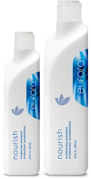 White Plastic Shampoo Bottles PNG