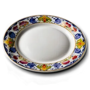 White Plate For Special Occasions PNG Tuu3 PNG