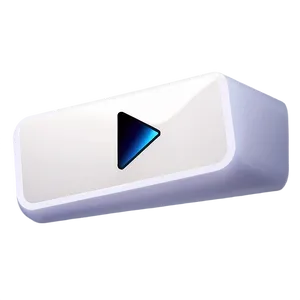 White Play Button Clipart Png 06212024 PNG image