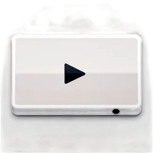 White Play Button Png 06212024 PNG image