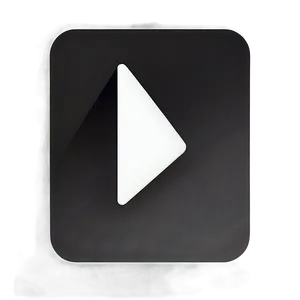 White Play Button Symbol PNG Pev49
