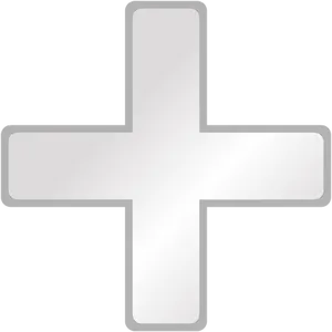 White Plus Sign Icon PNG