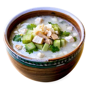 White Pozole Perfection Png 06132024 PNG image