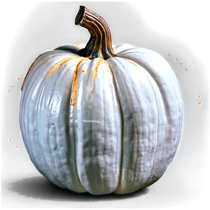 White Pumpkin Carriage PNG 06212024
