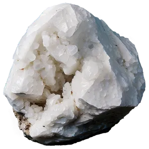 White Quartz Rock Png Djs39 PNG image