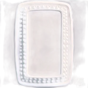White Rectangle Design PNG Iym